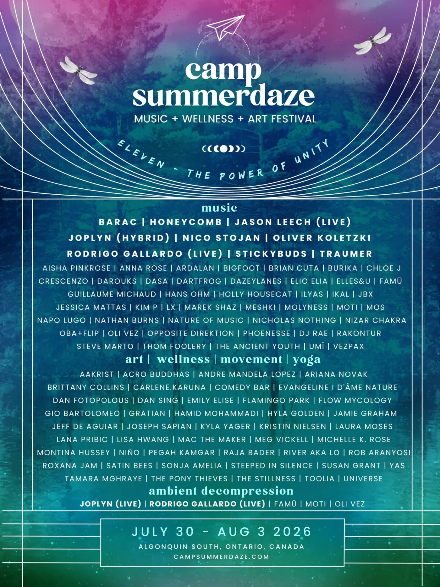 Camp Summerdaze 2026