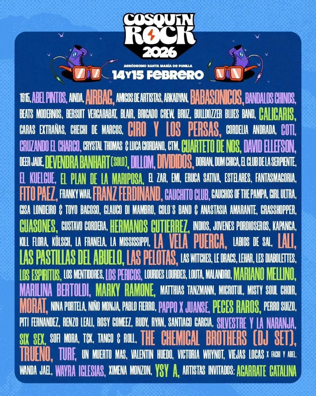 Cosquín Rock 2026
