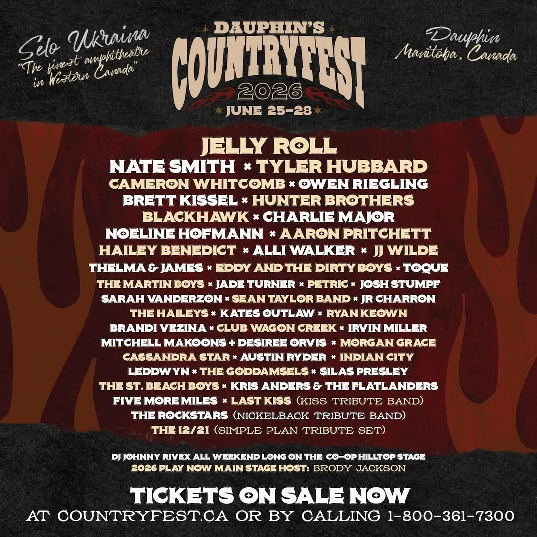 Dauphin's CountryFest Dauphin 2026