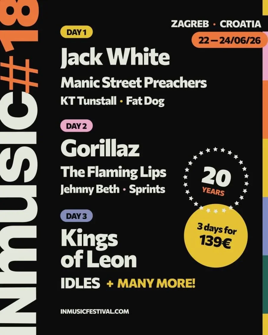 Inmusic Festival 2026