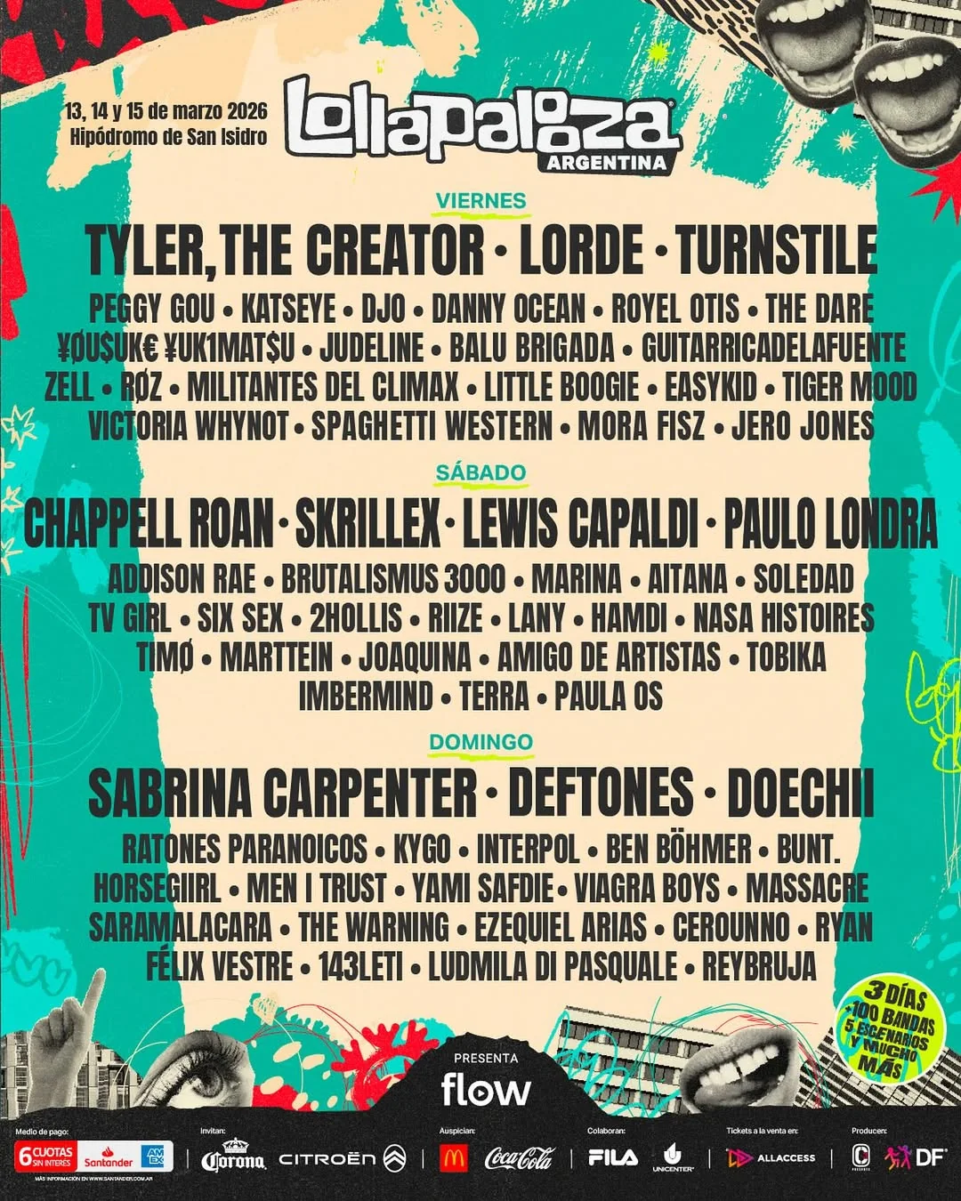 Lollapalooza Argentina 2026