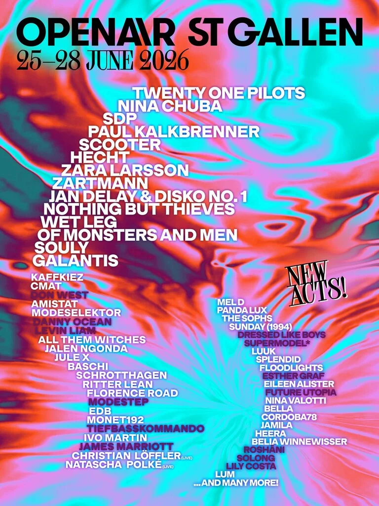 Openair St Gallen 2026