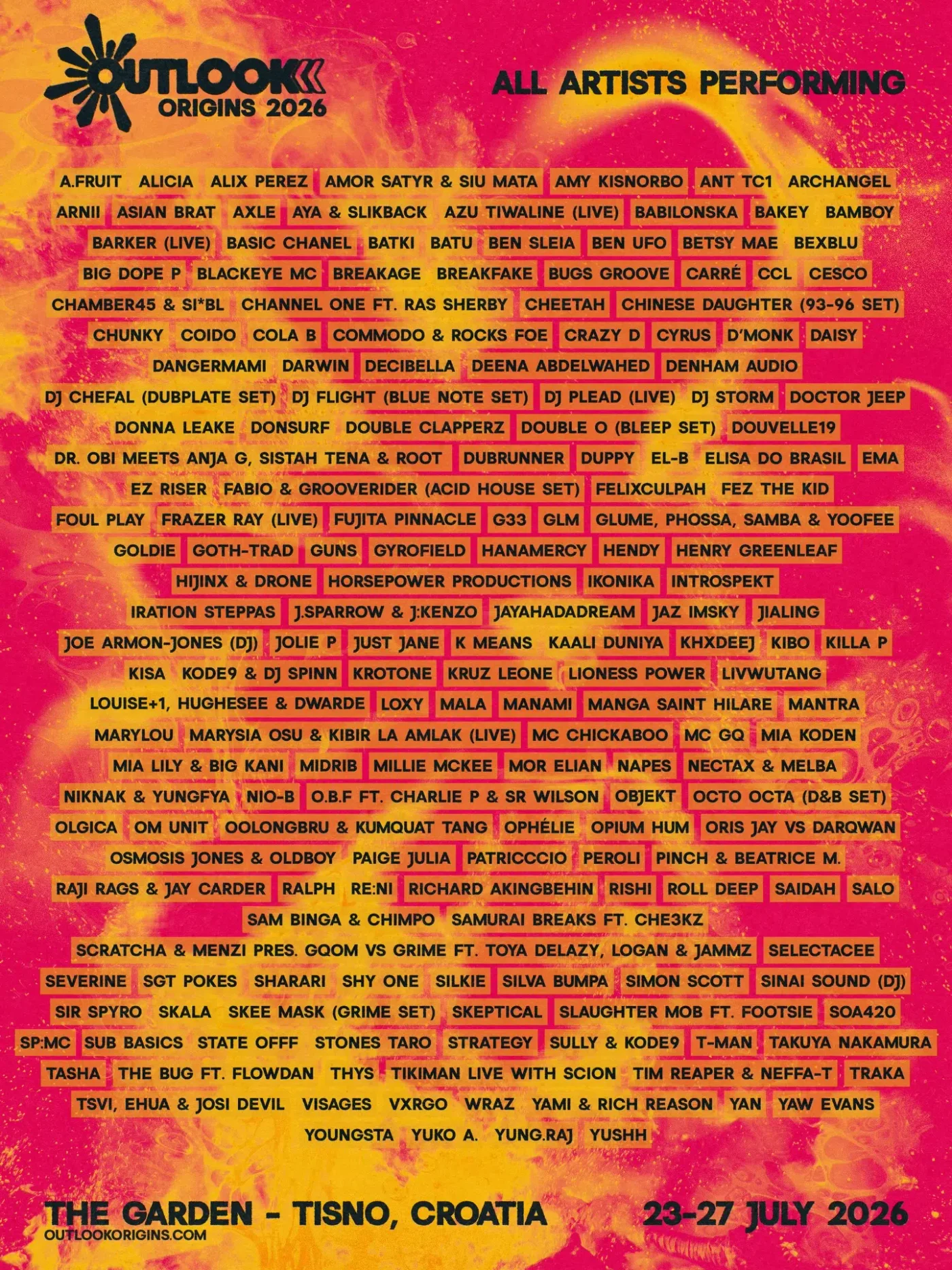 Outlook Festival 2026