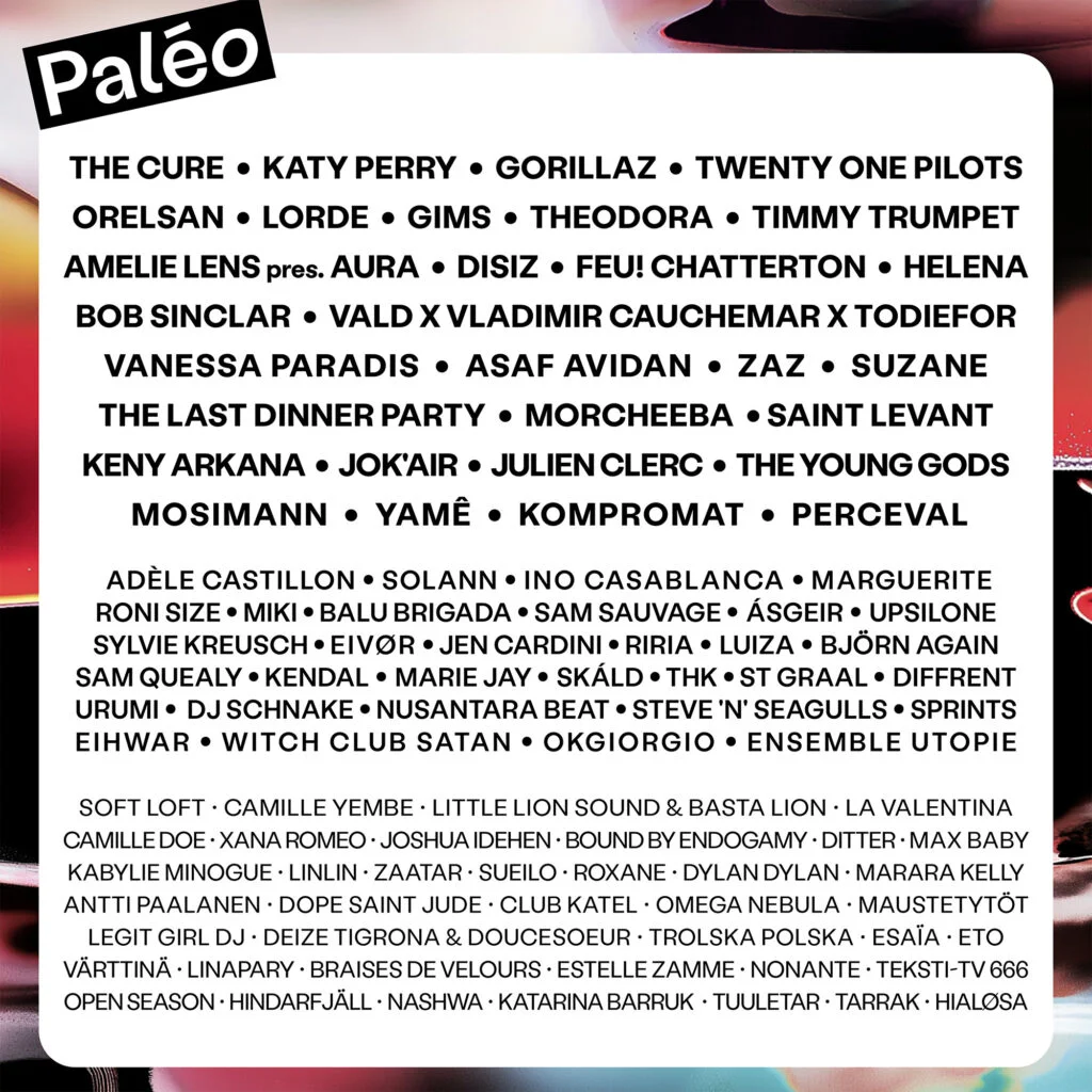 Paleo Festival 2026
