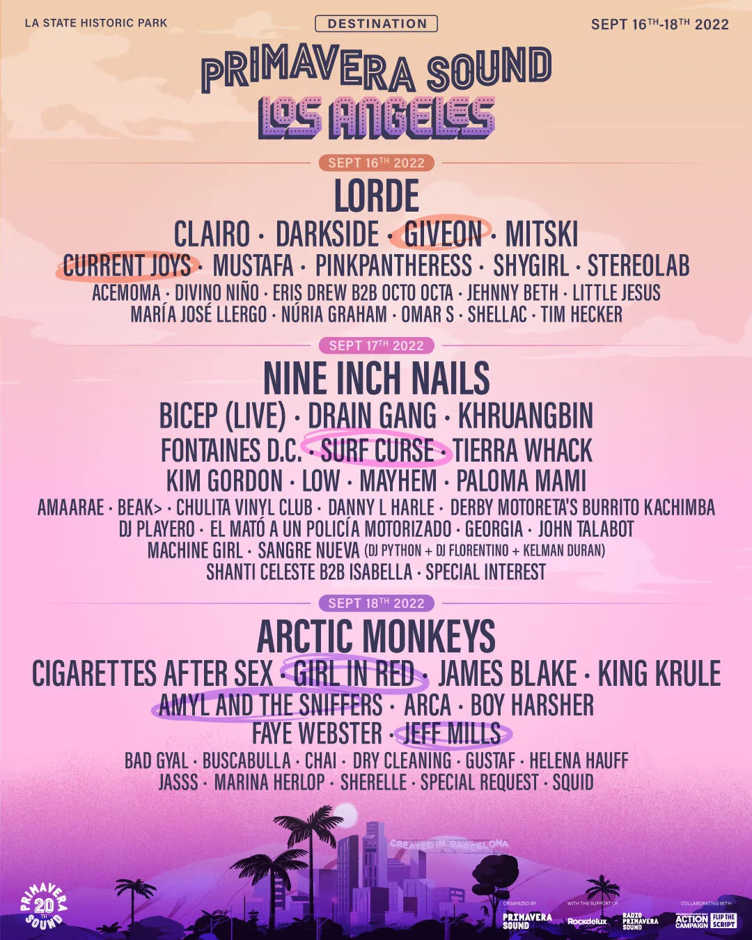 Primavera Sound Los Angeles 2022