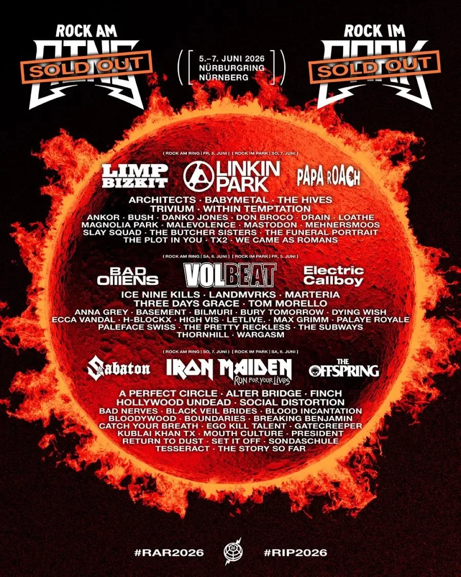 Lineup Rock am Ring 2026