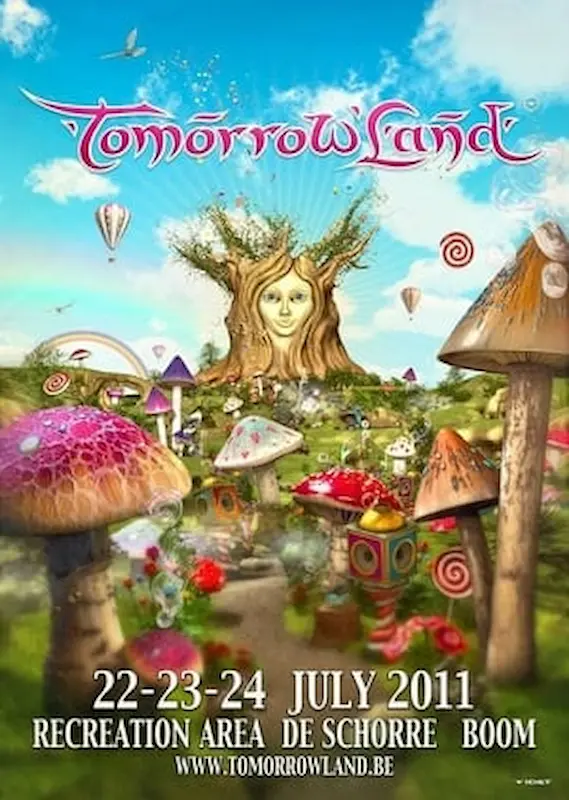 Lineup Tomorrowland 2011