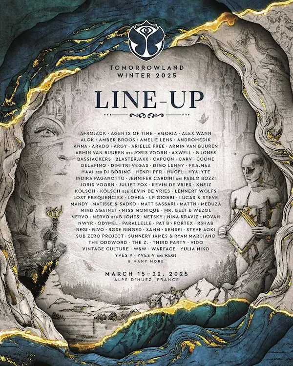 Lineup Tomorrowland Winter 2025